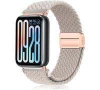 Nylon Bracelet Pour Xiaomi Smart Band 9 Pro/8 Pro/Xiaomi Watch 5/Watch 4, Hommes Femmes Nylon Tressé Magnétique Bracelets De Remplacement Pour Xiaomi Mi Band 8 Pro/Band 9 Pro[Wpj4191543]