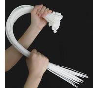 Nylon cable ties (Blanc, 650x8mm - 100pce)