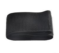 Nylon Car Trunk Belt 50cm Wear-Resistant Black Strap | Elastic cord design, fixes items firmly, reduces driving collision, 50cm length, black nylon blend