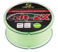 Carp Spirit – Nylon monofilament Celt 2X 0,285 mm 1400 m Mymetik Green