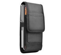 Nylon Cell Phone Belt Clip Holster Pouch Buckle Wallet Card Holder Case Cover for Phone pour Téléphone Portable(L(for 4.7-5.3inch))