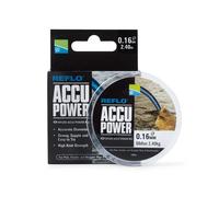Nylon de pêche Preston accu power Noir 0,08 mm