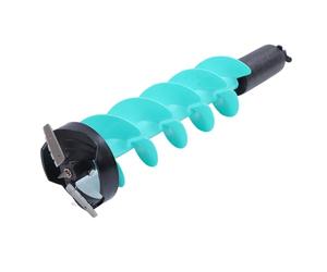 Nylon de Service: la Pêche à la Pêche à la Glace Aug sur Glace Tarif de Pêche électrique au Tarif Flottant en Nylon avec 2 Lames et Le Dispositif de Localisation 6 I Diamètre Rotatif Assure Un
