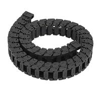 Nylon Drag Chain S18x18 | Silent Cable Carrier for CNC Machines/Engraving Equipment/Robotics | 0.7 Meter Detachable Assembly | Abrasion Tolerant & High Temperature Tolerance