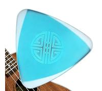 Nylon Guitar Picks, Non Slip Music, Thin Acoustic Bass Guitar Picks, Music Accessory with Comfortable Grip, Tool with Lightweight Design, for Musicians Women Men Daruan Xiaoruan Ukulele Performance