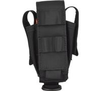 Nylon multifonctionnel - Sac de rangement d'outils Organisateur de poche multiple pour couteau à crayon Lampe de poche Black