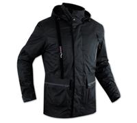 Nylon Oxford Textile Blouson Moto Sport Scooter Impermeable Protections Capuche