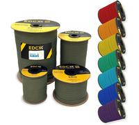 Nylon Paracord 4mm 550 30,50,100,300 M (100-1000 Feet)-Type Iii,100% Nylon Rope,7 Strand Rope,4mm Nylon Rope In Solid Colours.[A524]