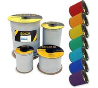 Nylon Paracord 4mm 550 30,50,100,300 M (100-1000 Feet)-Type Iii,100% Nylon Rope,7 Strand Rope,4mm Nylon Rope In Solid Colours.[A528]