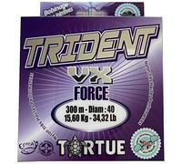 Tortue Trident Vx Force Monofilament 300 M Clair 0.400 mm