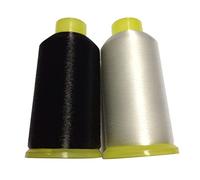 Nylon Sewing Thread, 2pcs 0.1mm Mono-filament Invisible Thread, Quilting (White+Black) Invisible