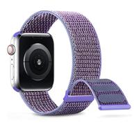 Nylon Sport Band compatible avec bande 38 mm 40mm 41 mm 42 mm 44 mm 45 mm femmes hommes bracelet tressé compatible pour la série Iwatch 9/8/7/6/5/4/3/2 SE