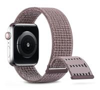 Nylon Sport Band compatible avec bande 38 mm 40mm 41 mm 42 mm 44 mm 45 mm femmes hommes bracelet tressé compatible pour la série Iwatch 9/8/7/6/5/4/3/2 SE