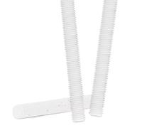 Nylon Threaded Rods Bars Studding M4 M5 M6 M8 M10 M12 M16 M20 M22 M24 M27 M30 M36 M40(M18x2.5x500mm 1pc)