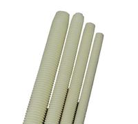 Nylon Threaded Rods Bars Studding M4 M5 M6 M8 M10 M12 M16 M20 M22 M24 M27 M30 M36 M40(M5x0.8x250mm 1pc)