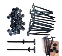 Nylon Universal Cable Tie Buckle, 50/100Pcs Heavy Duty Self-Locking Nylon Zip Ties Holder, Multipurpose Plastic Cable Ties Tool for Car Daily Repair (50Pcs)