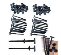 Nylon Universal Cable Tie Buckle, 50/100Pcs Heavy Duty Self-Locking Nylon Zip Ties Holder, Multipurpose Plastic Cable Ties Tool for Car Daily Repair (100Pcs)