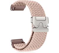 Nylon Watch Straps 22 Mm 20 Mm 18 Mm, Braided Sport Strap, Parachute Buckle, Quick Release, Men, Women, Elastic, Soft, Comfortable For [22mm Light Pink]