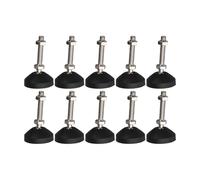 Nylonowa podstawa, gwintowane nóżki poziomujące z regulacją kardana, podkładka przesuwna do mebli M10 x 50 mm(6Pcs)