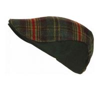 -Nyls Création-Béret Casquette Anglaise Verte à Carreaux en Laine Chaude Hunter - Vert Taille unique