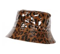 -Nyls Création-Bob Chapeau de Pluie Marron et Noir Leopard Original Leora - Marron Taille unique
