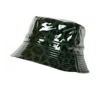 -Nyls Création-Bob Chapeau de Pluie Vert et Noir Leopard Original Leora - Vert Taille unique