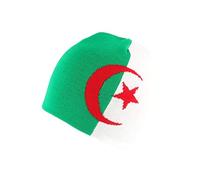 Nyls Création Bonnet Algerie Vert et Blanc - Mixte