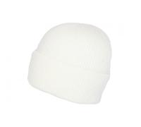 Nyls Création Bonnet Angora Blanc en Laine Douce et Classe Antje - Taille Unique - Blanc