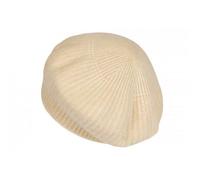 -Nyls Création-Bonnet Béret Angora Beige en Laine Douce et Tendance Angela - Beige Taille unique