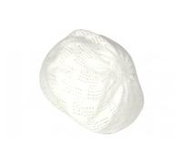 Nyls Création Bonnet Béret Femme Blanc en Angora Pailleté Doux Tendance Angiola - Taille Unique - Blanc