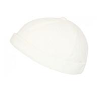 -Nyls Création-Bonnet Docker Blanc en Polaire Style Tendance Marin Miki Kerzau - Blanc Taille unique