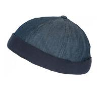-Nyls Création-Bonnet Docker Bleu denim Jeans Homme et Femme Original Hodok - Bleu Taille unique