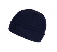 -Nyls Création-Bonnet Docker Bleu Marine en Laine Mode Marin Miki Hiver Tytouan - Bleu Taille unique