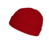 -Nyls Création-Bonnet Docker Rouge en Laine Mode Marin Miki Hiver Tytouan - Rouge Taille unique