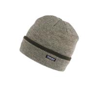 -Nyls Création-Bonnet Laine Gris Clair a Revers Homme Femme Double Thermo Polaire Kanysk - Vert Taille unique