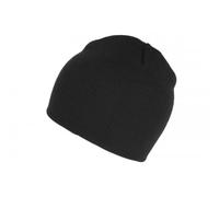 Nyls Création Bonnet Noir Court en Laine Classe et Tendance Fylik - Taille Unique - Noir