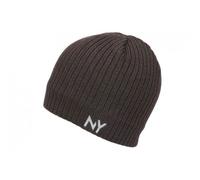 -Nyls Création-Bonnet NY Gris Fonce en laine Look Streetwear Fashion Yrkton - Gris Taille unique