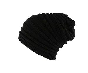 Nyls Création Bonnet Rasta Oversize Noir Jack Mixte