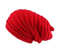 -Nyls Création-Bonnet rasta rouge long Jack Nyls Creation - Rouge