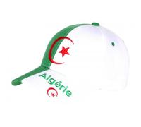 Nyls Création Casquette Algerie Blanche et Verte Drapeau Algerien Tendance - Taille Unique - Vert