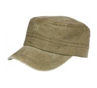 -Nyls Création-Casquette Armee Verte Coton Delave Vintage Militaire Fybil - Vert Taille unique