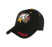 -Nyls Création-Casquette baseball Noire Aigle - Noir