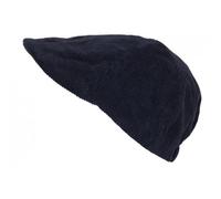 -Nyls Création-Casquette Beret Bleu Marine en Velours Hipster Fashion Harshy - Bleu Taille unique