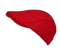 Nyls Création Casquette Beret Rouge en Laine Hipster Taille Réglable Anyston - Taille Unique - Rouge