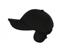 -Nyls Création-Casquette Cache Oreille Noire Imperméable Doublure Polaire Vexter - Noir Taille unique