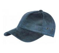 -Nyls Création-Casquette Coton Huile Bleue Wax Impermeable Stonewashé Paparoa Aussie Apparel - Bleu L