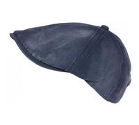 -Nyls Création-Casquette Gavroche Bleu Marine Coton Beret Denim Rétro Gavlyk Taille Reglable - Bleu Taille unique