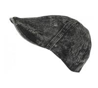 -Nyls Création-Casquette Gavroche Jeans Noire Ciel Coton Beret Denim Rétro Maltyk Taille Reglable - Noir Taille unique