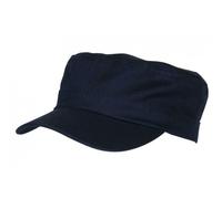 -Nyls Création-Casquette Militaire Bleu Marine Army Cubaine en Coton Kostra - Bleu Taille unique