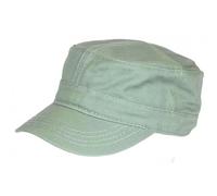 Nyls Création Casquette Militaire Vert Celadon Army en Coton Tendance Cliff - Taille Unique - Vert